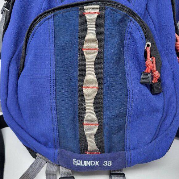 JanSport Equinox 33 Backpack Camping Hiking Blue - Picture 15 of 15